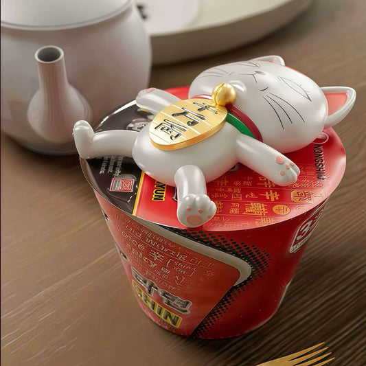 Japan Anime Dandadan | Turbo Granny Plastic Cup Noodle Stopper Figure - Collectable Toys Room Decoration