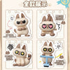 あずきさんの日常｜あずきさんカフェシリーズ かわいいドール可動フィギュア - かわいいアイテム シャム猫 シャオドゥニ おもちゃコレクション ブラインドボックス