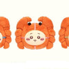 ChiiKawa Shanghai Limited | ChiiKawa Hachiware Usagi Wearing Chinese Mitten Crab Costume Cute Plush Doll Keychain - Kawaii items Room Decoration Doll