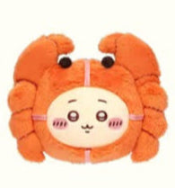 ChiiKawa Shanghai Limited | ChiiKawa Hachiware Usagi Wearing Chinese Mitten Crab Costume Cute Plush Doll Keychain - Kawaii items Room Decoration Doll