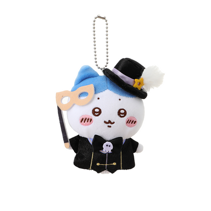 [Pre-order] ChiiKawa X Miniso Halloween Amazing Circus Series | ChiiKawa Hachiware Usagi Momonga Kurimanju Rakko Shisa Crab Cute Plush Doll Keychain - Kawaii Items Room Decoration Doll