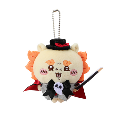 [Pre-order] ChiiKawa X Miniso Halloween Amazing Circus Series | ChiiKawa Hachiware Usagi Momonga Kurimanju Rakko Shisa Crab Cute Plush Doll Keychain - Kawaii Items Room Decoration Doll