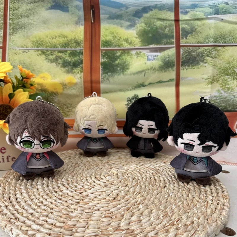 Harry Magical School Wizard Witch | Magical School Characters Sitting Cute Custom Plush Doll - Cute Kawaii Doll