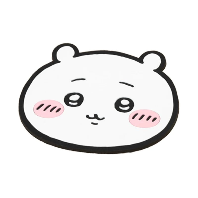 X&W X ChiiKawa | ChiiKawa Hachiware Usagi Cute Icon Plastic Coaster - Cute Room Decoration Item