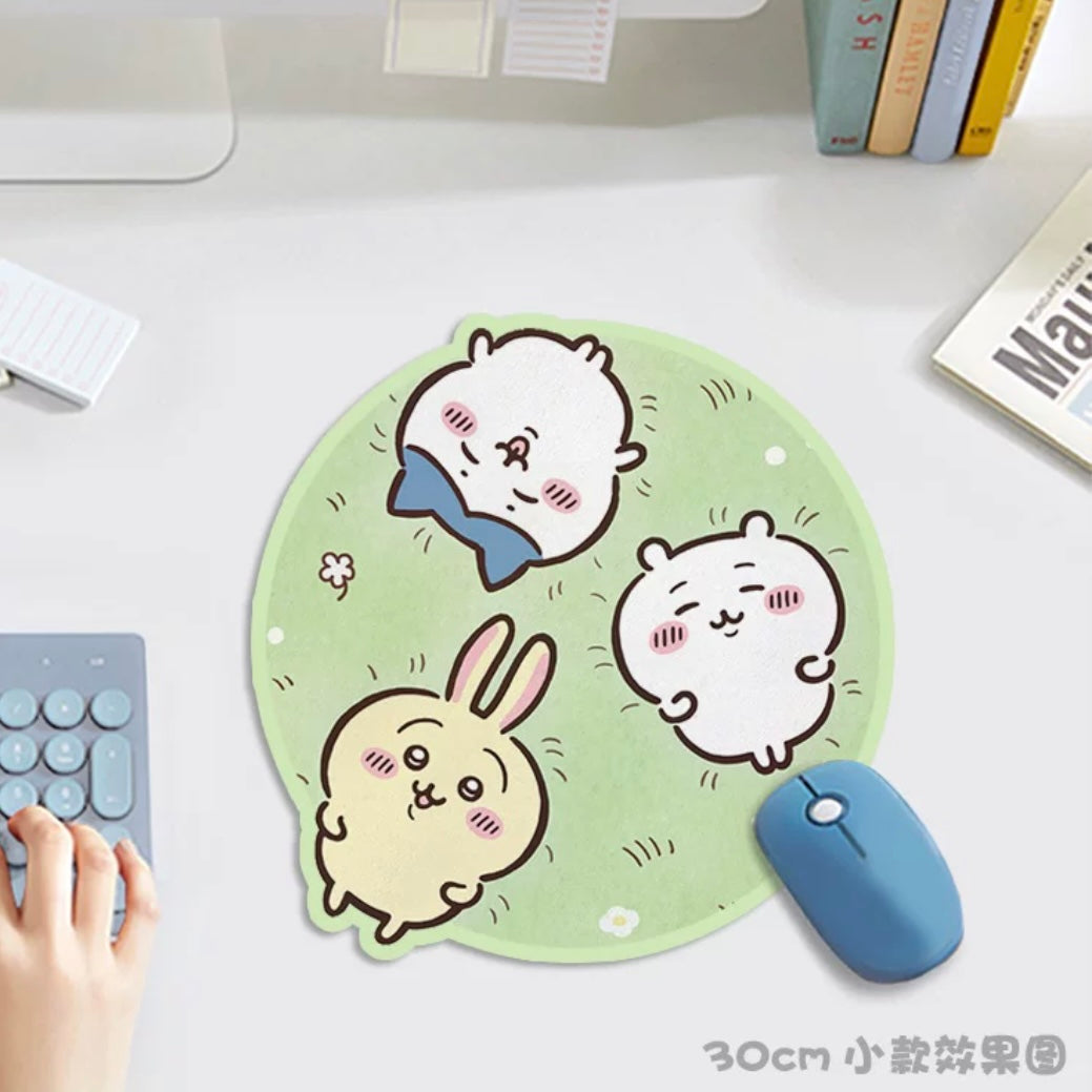 Japanese Cartoon Chiikawa Mouse Pad | Chiikawa Hachiware Usagi - 3 Size can Custom Made