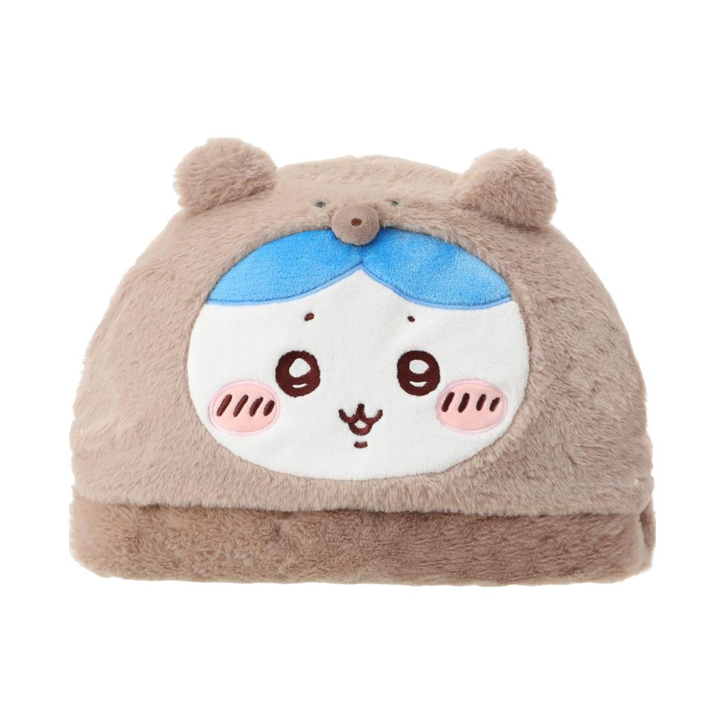 ChiiKawa X Miniso Fluffy Bear Series | ChiiKawa Hachiware Usagi Momonga Fluffy Bear Cute Plush Doll Hooded Blanket  - Kawaii Items Room Decoration