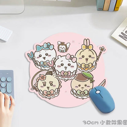 Japanese Cartoon Chiikawa Mouse Pad | Chiikawa Hachiware Usagi Kurimanju Shisa - 3 Size can Custom Made