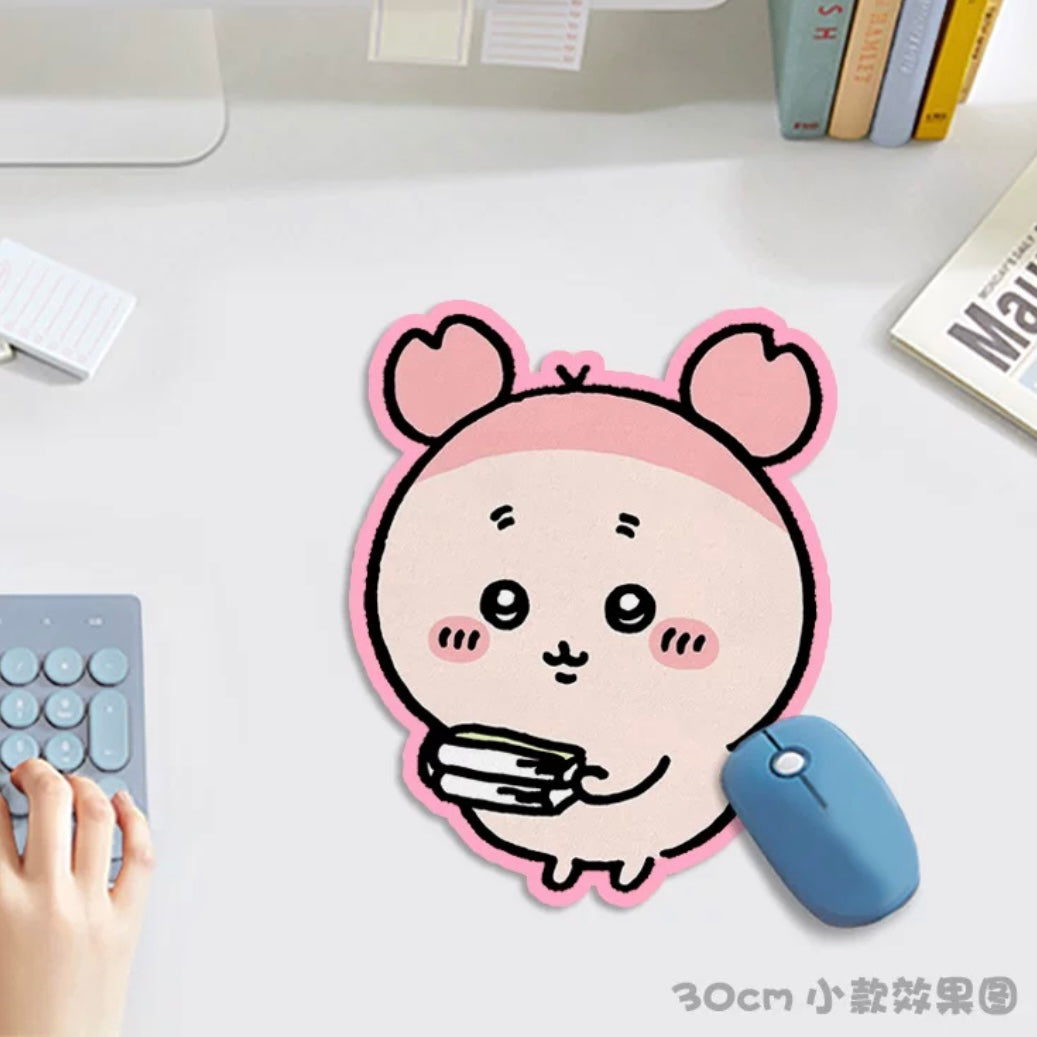 Japanese Cartoon Chiikawa Mouse Pad | Momonga Kurimanju Rakko Crab - 3 Size can Custom Made