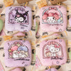 Japanese Cartoon Chair Seat Cushion | Hello Kitty My Melody Kuromi Little Twin Stars - Pillow Kawaii Room Decoration