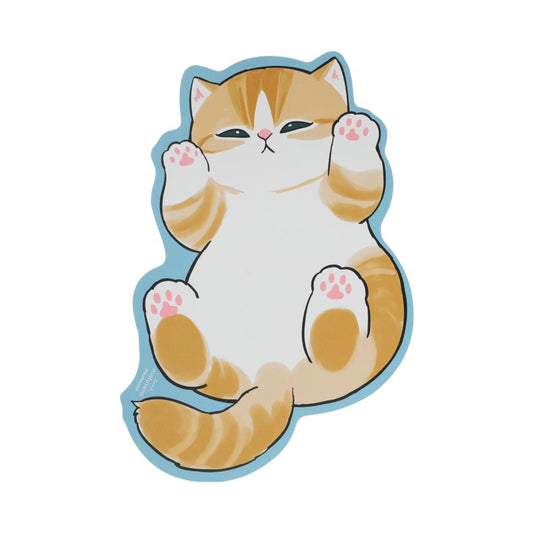 Miniso X Mofusand Ice Cream Series | Mofusand Cat Orange Cat Lying Cute Mousepad - Kawaii items Room Decoration