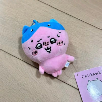 Japan ChiiKawa Normal and Pink Spicy | ChiiKawa Hachiware Usagi - Mini Plush Doll Keychain