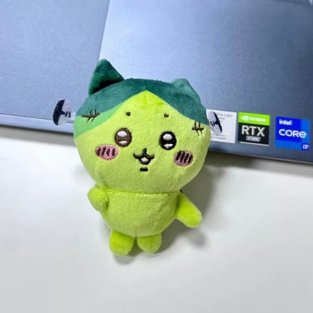Japan ChiiKawa Halloween | ChiiKawa Hachiware Usagi - Mini Plush Doll Keychain