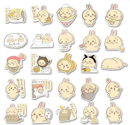 Japanese Cartoon ChiiKawa | Usagi Daily Stickers Set - 200 Pieces Phone iPad Schedule Notebook