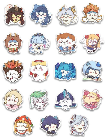 Japanese Cartoon ChiiKawa | Anime Characters Sticker Set - 63 Pieces Phone iPad Schedule Notebook