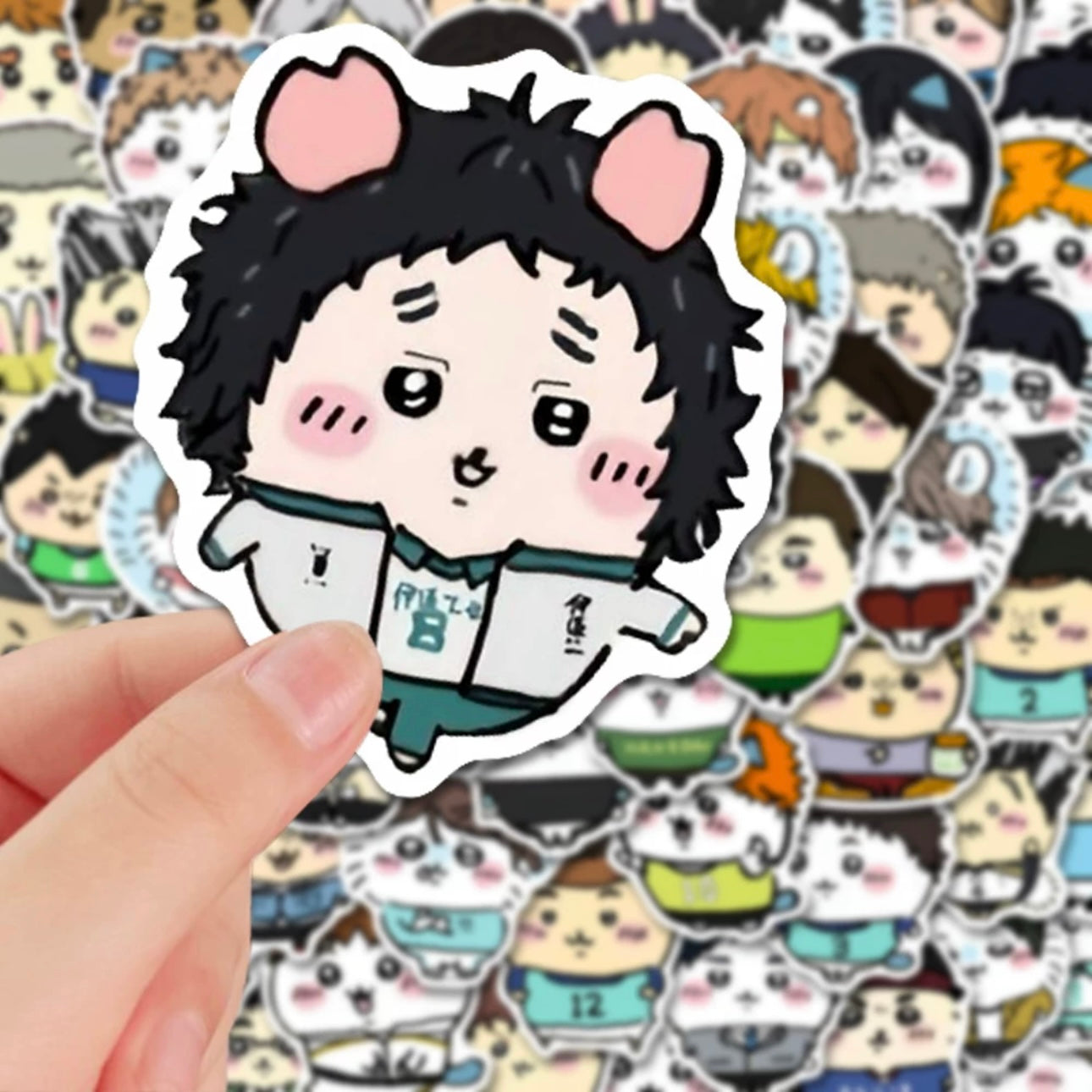 Japanese Cartoon ChiiKawa | Sporty Anime Sticker Set - 93 Pieces Phone iPad Schedule Notebook