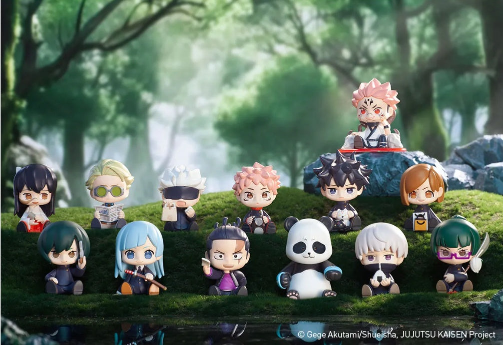 POP MART X Jujutsu Kaisen Uniform Series | Yuji Megumi Nobara Satoru Maki Toge Panda Kento Aoi Mai Kasumi Utahime Ryomen Kawaii Plastic Mini Figure Mystery Blind Box - Cute Kawaii Item - KawaiiGiftLand