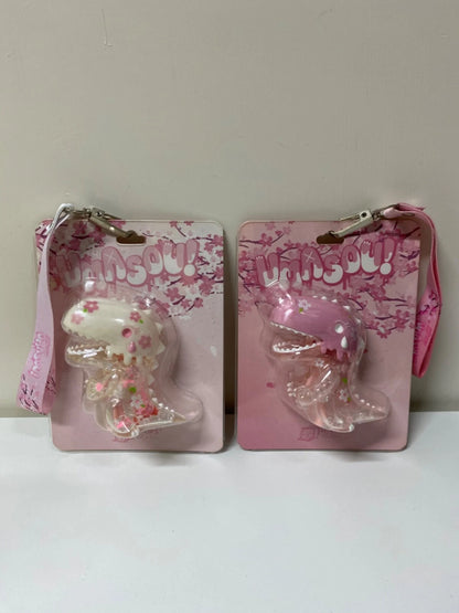 Litor’s Worrk Umasou | Mini Sakura Dinosaur Girl A Pair - Limited Edition Retired Rare 