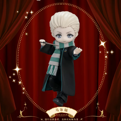 Harry Magical School Wizard Witch Push Doll | Magical School Characters 1:12 scale Ball Jointed Doll Mystery Box - Cute Kawaii Mini Doll Can Change Outfits Mystery Blind Box