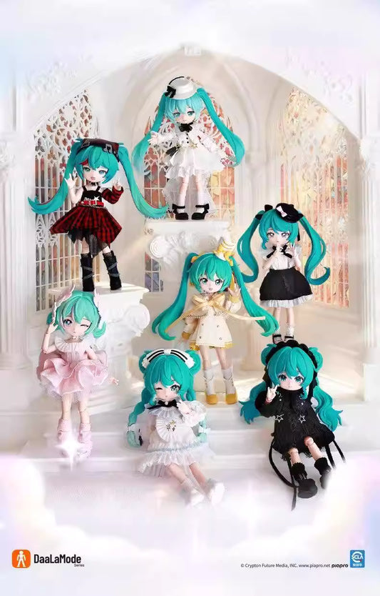 Miku Musical Prelude Series | Miku in Different Music Style Costume Ball Jointed Doll Mystery Box - Japan Virtual Singer Cute Kawaii Mini Doll Mystery Blind Box