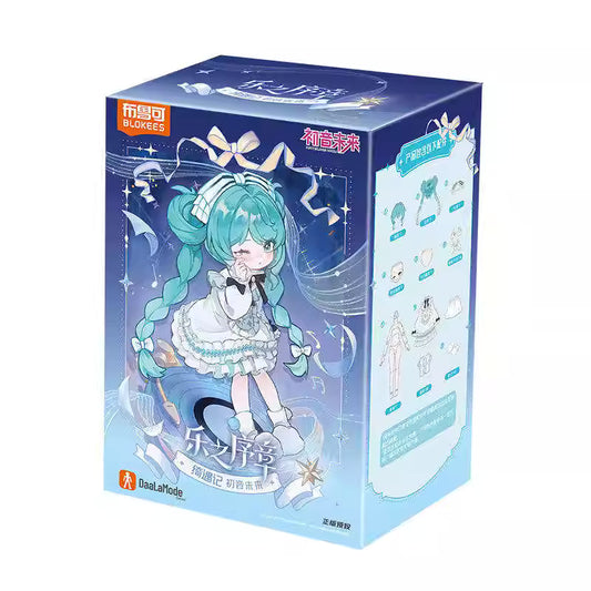 Miku Musical Prelude Series | Miku in Different Music Style Costume Ball Jointed Doll Mystery Box - Japan Virtual Singer Cute Kawaii Mini Doll Mystery Blind Box