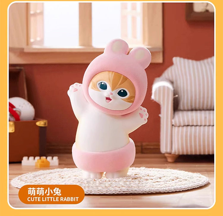 Miniso X Mofusand | Mofusand Cat Animal Party Cute Plastic Doll Mini Figure Mystery Box - Kawaii items Room Decoration Doll Blind Box