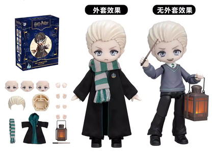 Harry Magical School Wizard Witch Push Doll | Magical School Characters 1:12 scale Ball Jointed Doll Mystery Box - Cute Kawaii Mini Doll Can Change Outfits Mystery Blind Box