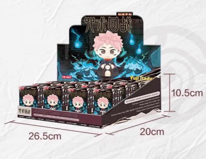 POP MART X Jujutsu Kaisen Uniform Series | Yuji Megumi Nobara Satoru Maki Toge Panda Kento Aoi Mai Kasumi Utahime Ryomen Kawaii Plastic Mini Figure Mystery Blind Box - Cute Kawaii Item - KawaiiGiftLand