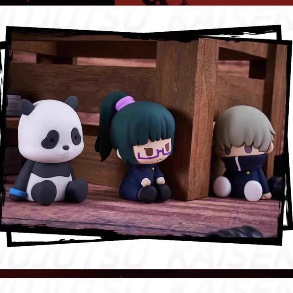 NAMCO X Jujutsu Kaisen POTEPOTTE-R Series | Yuji Megumi Nobara Satoru Maki Toge Panda Kento Mahito Ryomen Kawaii Plastic Mini Figure Mystery Blind Box - Cute Kawaii Item - KawaiiGiftLand