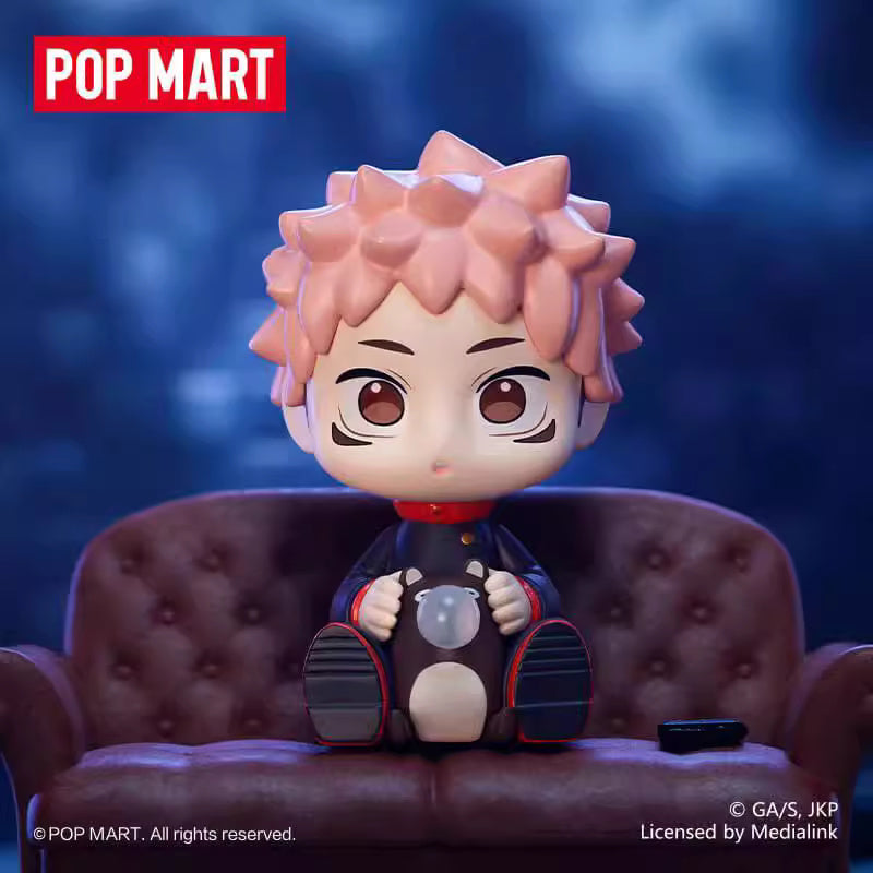 POP MART X Jujutsu Kaisen Uniform Series | Yuji Megumi Nobara Satoru Maki Toge Panda Kento Aoi Mai Kasumi Utahime Ryomen Kawaii Plastic Mini Figure Mystery Blind Box - Cute Kawaii Item - KawaiiGiftLand