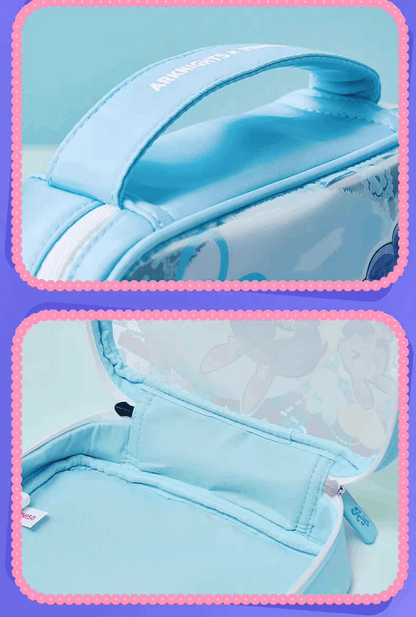 Miniso X Arknights Fuzzy Dream Party | Amiya Exusiai Eyjafjalla Mizuki Yu Small Travel storage bag - Cute Kawaii Item decoration