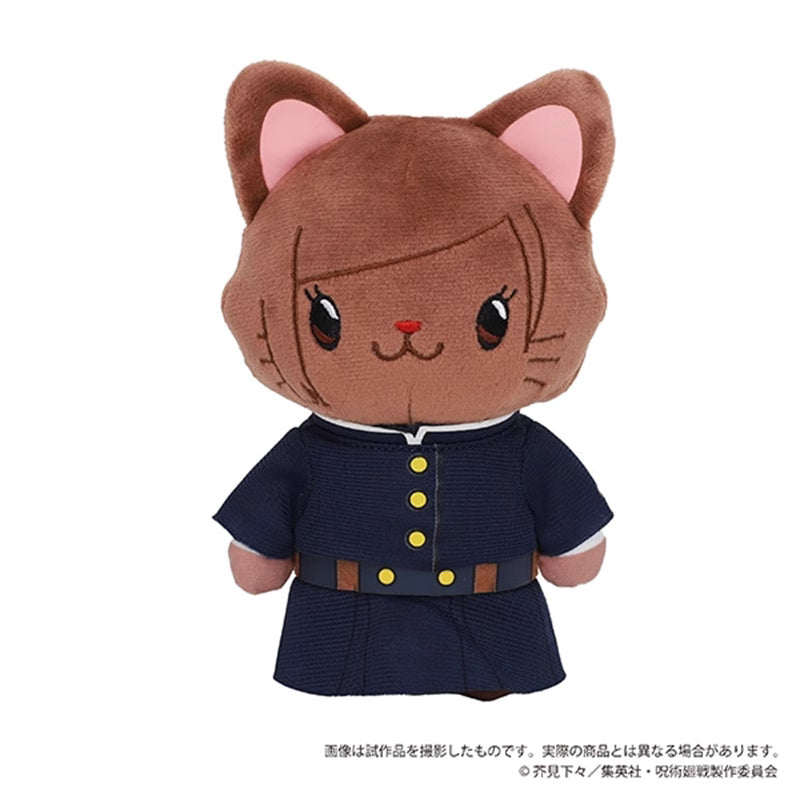 MOVIC X Jujutsu Kaisen | Yuji Megumi Nobara Satoru Maki Toge Panda Kento Ryomen with Cat Cute Kawaii Doll Keychain - Cute Kawaii Item - KawaiiGiftLand