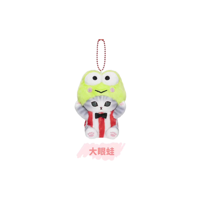 Mofusand X Sanrio Series | Mofusand Cat Crossover Sanrio Characters Cute Plush Doll Keychain - Kawaii items Room Decoration Doll