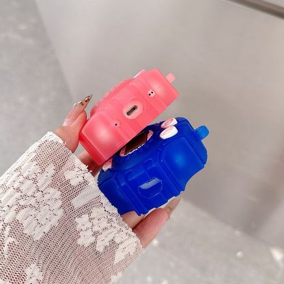 Japanese Cartoon Digimon Digital Monsters Case | Digimon Divine Plan  Part 2 SkyBlue Blue Pink Gold Silver - AirPods AirPodsPro AirPods3 AirPods4 Case KawaiiGiftLand