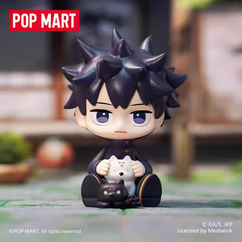 POP MART X Jujutsu Kaisen Uniform Series | Yuji Megumi Nobara Satoru Maki Toge Panda Kento Aoi Mai Kasumi Utahime Ryomen Kawaii Plastic Mini Figure Mystery Blind Box - Cute Kawaii Item - KawaiiGiftLand