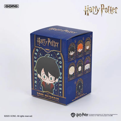 GONG x Harry Magical School Wizard Witch Push Doll | Magical School Characters - Cute Kawaii Mini Doll Can Change Outfits Mystery Blind Box - KawaiiGiftLand