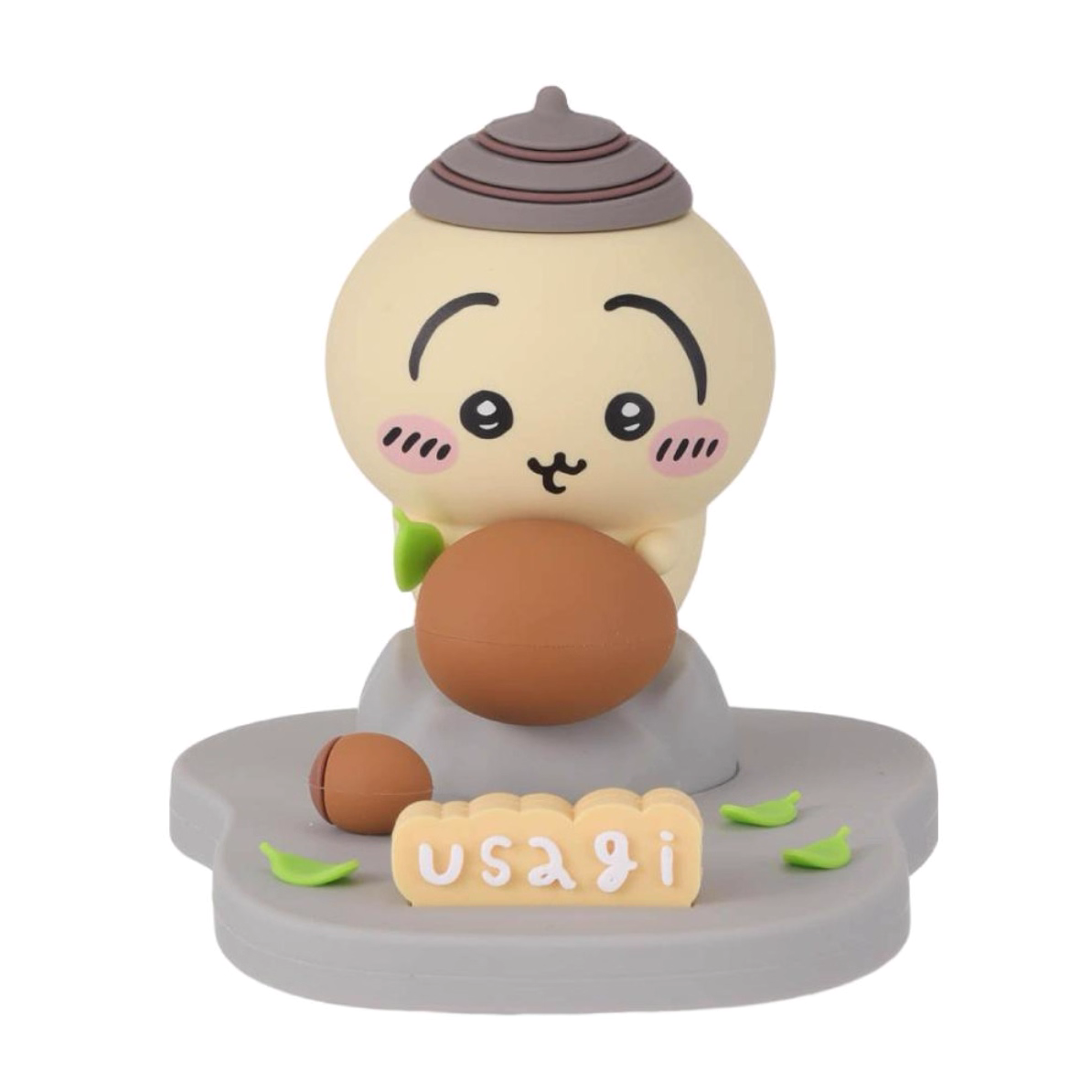 ChiiKawa X Miniso Hot Summer Series | ChiiKawa Hachiware Usagi Plastic Doll Phone Stand - Kawaii Items Room Decoration