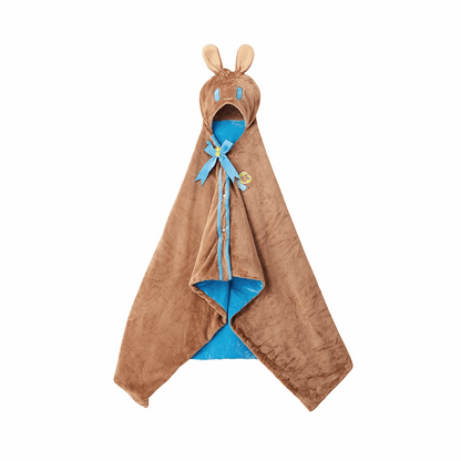 Miniso X Arknights Fuzzy Dream Party | Amiya Exusiai Eyjafjalla Mizuki Yu Cute Plush Doll Hooded Blanket - Cute Kawaii Item decoration