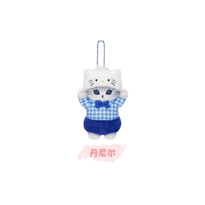 Mofusand X Sanrio Series | Mofusand Cat Crossover Sanrio Characters Cute Plush Doll Keychain - Kawaii items Room Decoration Doll