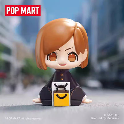 POP MART X Jujutsu Kaisen Uniform Series | Yuji Megumi Nobara Satoru Maki Toge Panda Kento Aoi Mai Kasumi Utahime Ryomen Kawaii Plastic Mini Figure Mystery Blind Box - Cute Kawaii Item - KawaiiGiftLand