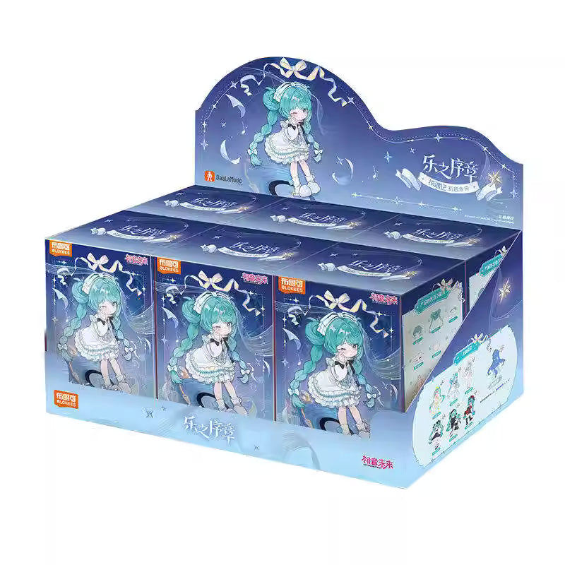Miku Musical Prelude Series | Miku in Different Music Style Costume Ball Jointed Doll Mystery Box - Japan Virtual Singer Cute Kawaii Mini Doll Mystery Blind Box