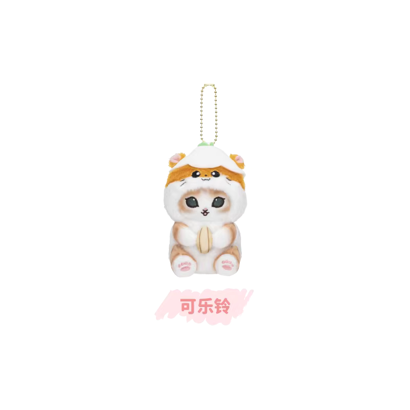 Mofusand X Sanrio Series | Mofusand Cat Crossover Sanrio Characters Cute Plush Doll Keychain - Kawaii items Room Decoration Doll