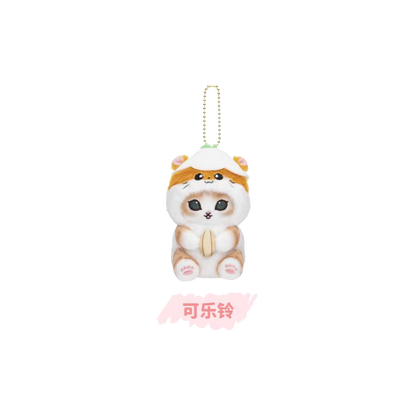 Mofusand X Sanrio Series | Mofusand Cat Crossover Sanrio Characters Cute Plush Doll Keychain - Kawaii items Room Decoration Doll