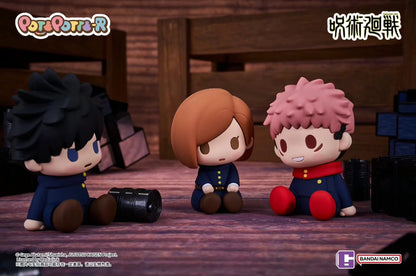 NAMCO X Jujutsu Kaisen POTEPOTTE-R Series | Yuji Megumi Nobara Satoru Maki Toge Panda Kento Mahito Ryomen Kawaii Plastic Mini Figure Mystery Blind Box - Cute Kawaii Item