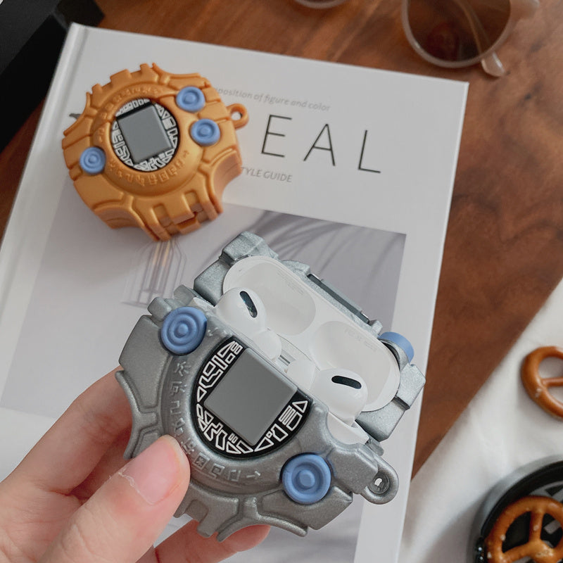Japanese Cartoon Digimon Digital Monsters Case | Digimon Divine Plan  Part 2 SkyBlue Blue Pink Gold Silver - AirPods AirPodsPro AirPods3 AirPods4 Case KawaiiGiftLand