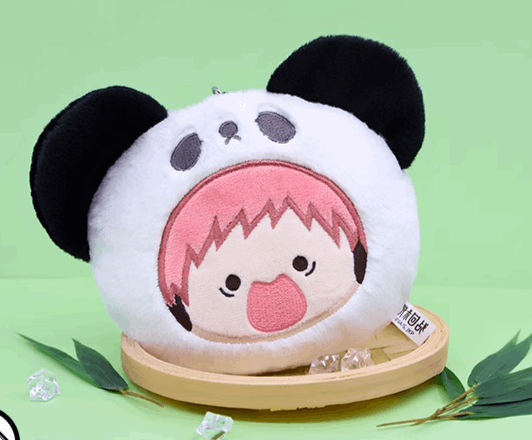 Japan Anime Jujutsu Kaisen | Yuji Megumi Nobara Satoru in Panda Kawaii Plush Doll Purse Keychain - Cute Kawaii Item