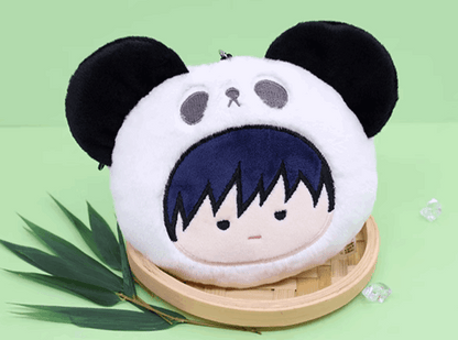 Japan Anime Jujutsu Kaisen | Yuji Megumi Nobara Satoru in Panda Kawaii Plush Doll Purse Keychain - Cute Kawaii Item