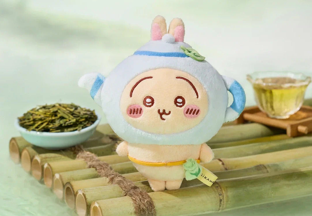 ChiiKawa X Hangzhou Limited Series | ChiiKawa Hachiware Usagi Momonga in Food Costumes Cute Plush Doll Keychain - Kawaii items Room Decoration Doll