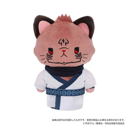 MOVIC X Jujutsu Kaisen | Yuji Megumi Nobara Satoru Maki Toge Panda Kento Ryomen with Cat Cute Kawaii Doll Keychain - Cute Kawaii Item - KawaiiGiftLand