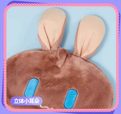 Miniso X Arknights Fuzzy Dream Party | Amiya Exusiai Eyjafjalla Mizuki Yu Cute Plush Doll Hooded Blanket - Cute Kawaii Item decoration