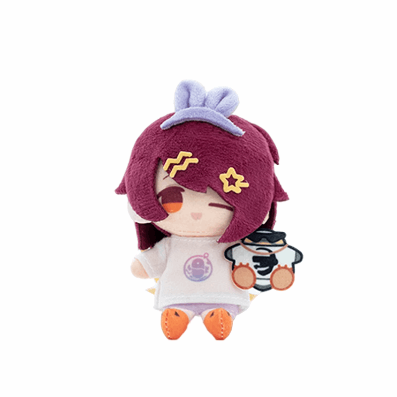 Miniso X Arknights Fuzzy Dream Party | Amiya Exusiai Eyjafjalla Mizuki Yu Cute Plush Doll Keychain - Cute Kawaii Item decoration
